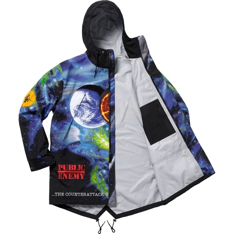 Supreme Supreme®/UNDERCOVER/Public Enemy Taped Seam Parka - Colorway