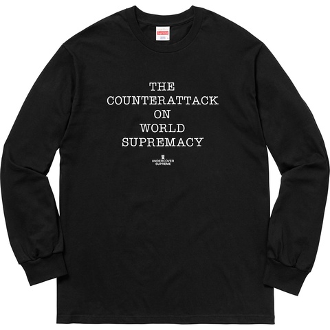 Supreme Supreme®/UNDERCOVER/Public Enemy Counterattack L/S Tee - Colorway