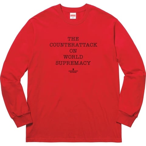 Supreme Supreme®/UNDERCOVER/Public Enemy Counterattack L/S Tee - Colorway