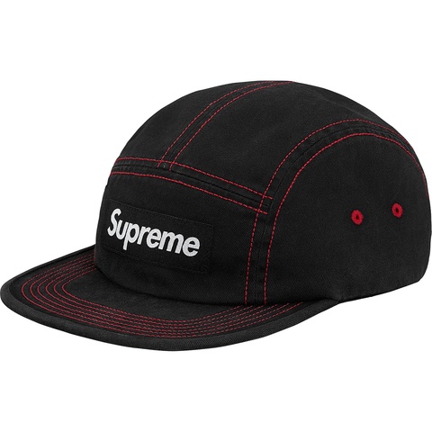 Contrast Stitch Camp Cap - spring/summer 2018 - Supreme