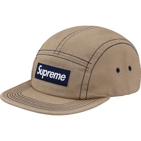 Contrast Stitch Camp Cap - spring/summer 2018 - Supreme