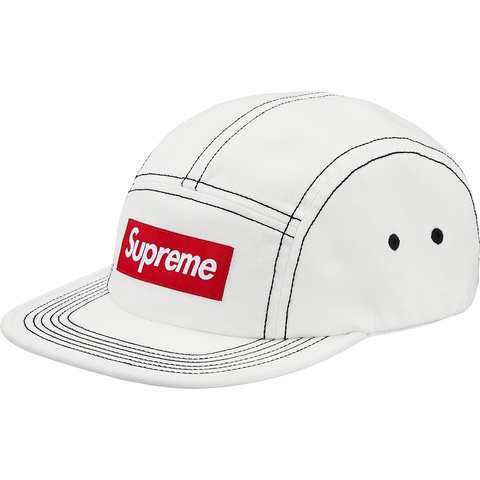 Contrast Stitch Camp Cap - spring/summer 2018 - Supreme