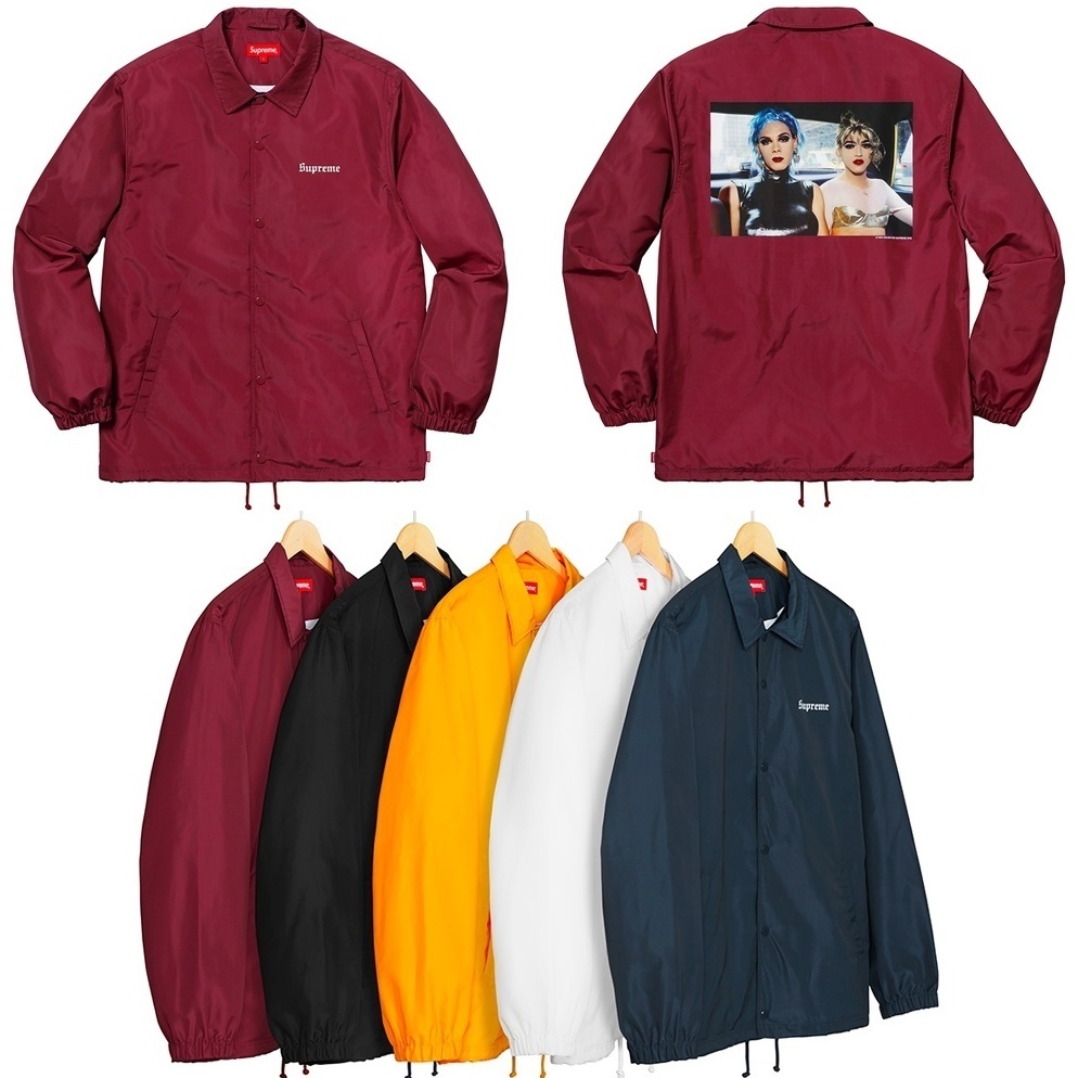 Nan Goldin/Supreme Misty and Jimmy Paulette Coaches Jacket