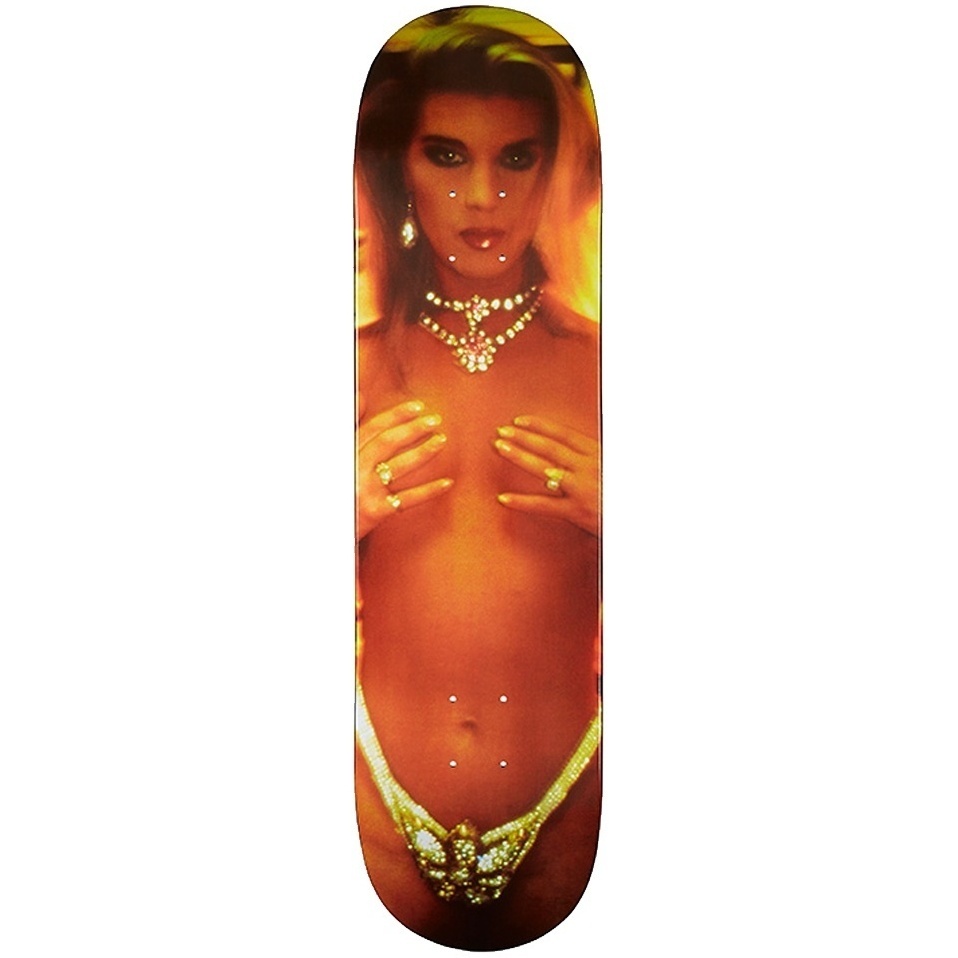 Supreme Nan Goldin スケートボード Nan Goldin + Supreme Skateboard Deck - Russell Brightwell