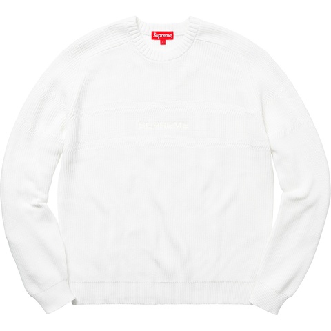 Supreme Chest Stripe Raglan Sweater - Colorway