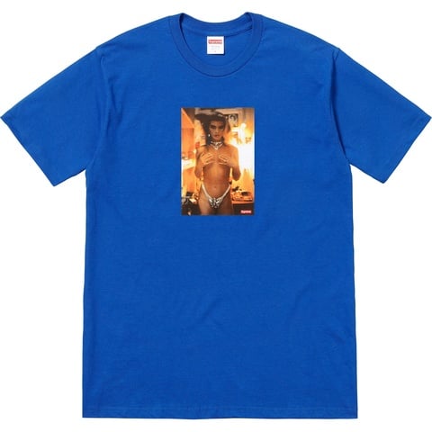 Supreme Nan Goldin/Supreme Kim in Rhinestone Tee - Colorway