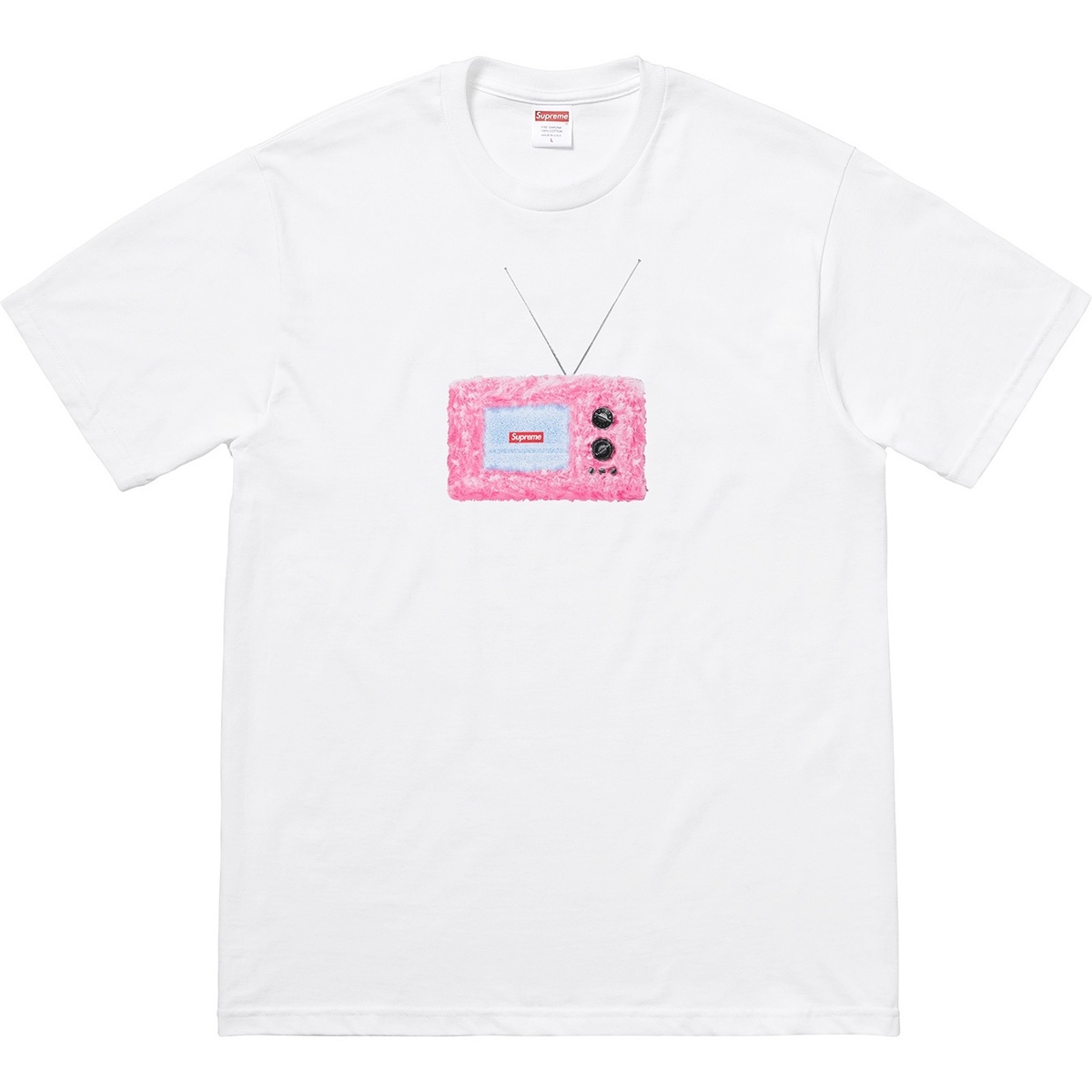 Supreme TV Tee (spring/summer 2018) - $36.00