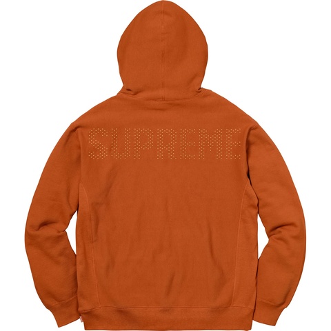 Studded Hooded Sweatshirt - spring/summer 2018 - Supreme