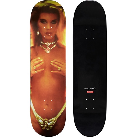 Supreme Nan Goldin/Supreme Kim in Rhinestones Skateboard - Colorway
