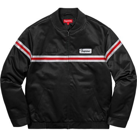 Reflective Stripe Work Jacket - spring/summer 2018 - Supreme