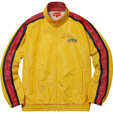 極美品❕supreme Bonded Mesh Track Jacket Bonded Mesh Track Jacket - spring/summer 2018 - Supreme