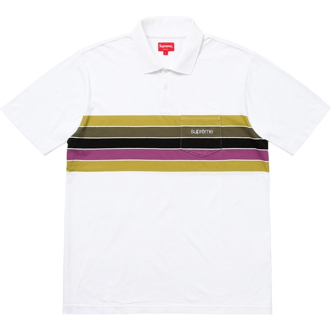 Supreme Chest Stripes Polo - Colorway