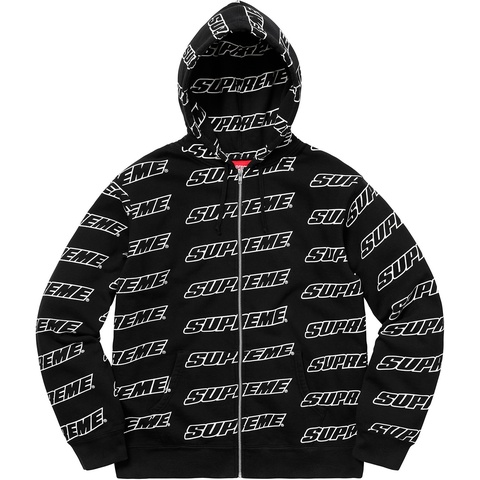 Supreme Repeat Zip Up Hooded Sweatshirt - Colorway