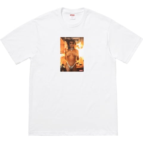 Supreme Nan Goldin/Supreme Kim in Rhinestone Tee - Colorway