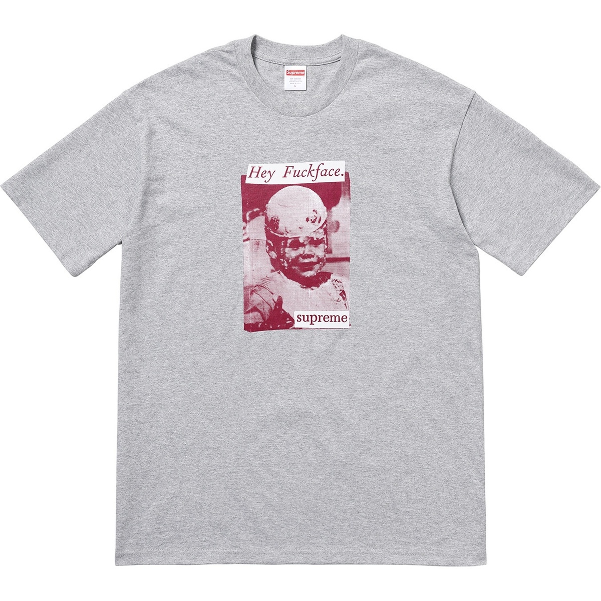 Supreme Fuck Face Tee (spring/summer 2018) - $36.00