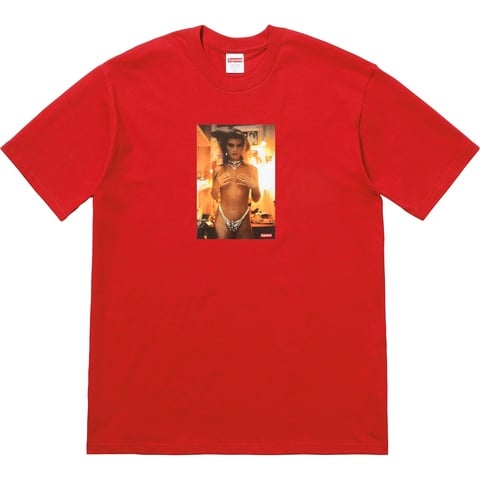 Supreme Nan Goldin/Supreme Kim in Rhinestone Tee - Colorway