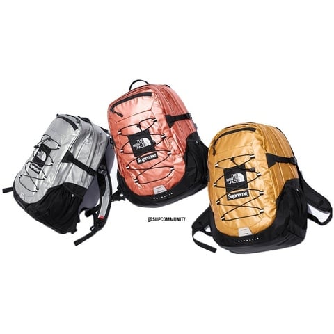 Supreme®/The North Face® Metallic Borealis Backpack - Supreme