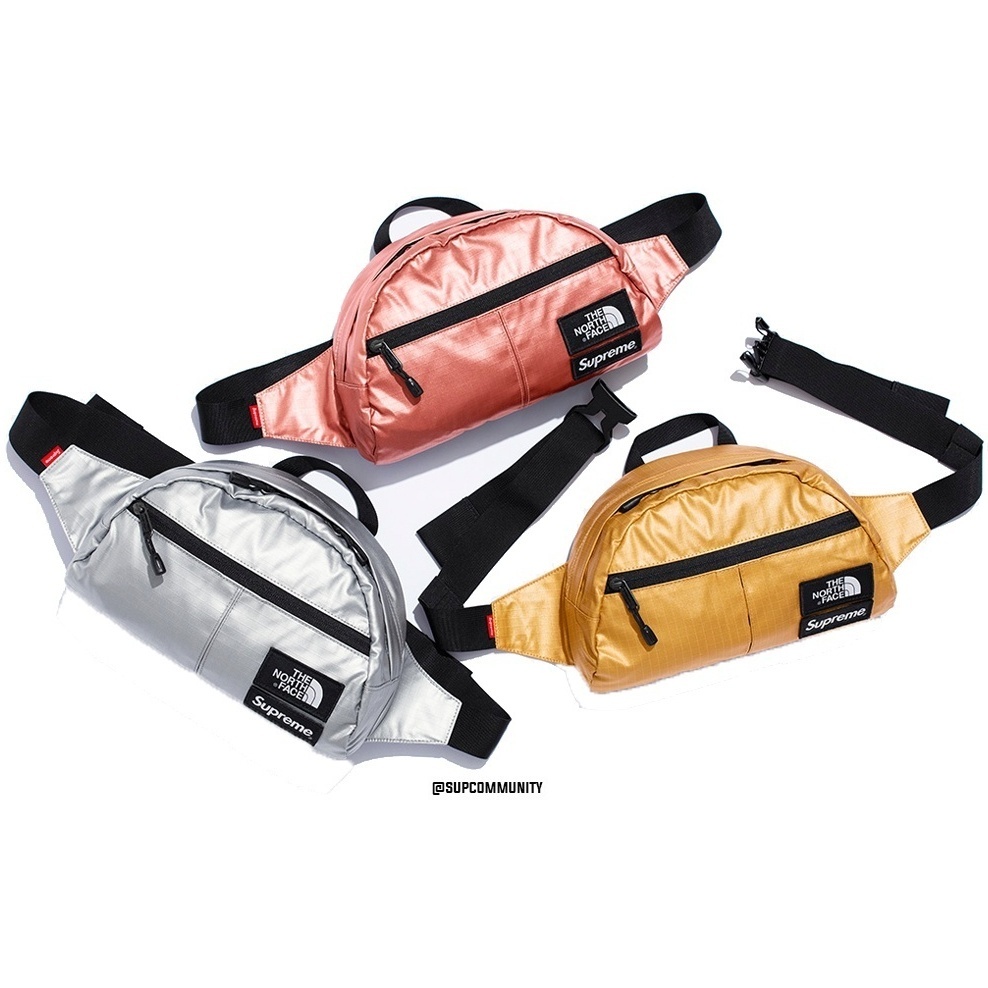 Supreme®/The North Face® Metallic Roo II Lumbar Pack