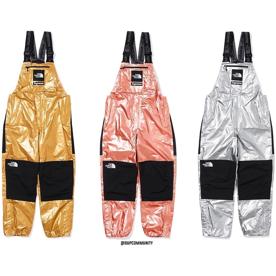 Supreme®/The North Face® Metallic Mountain Bib Pants - Supreme