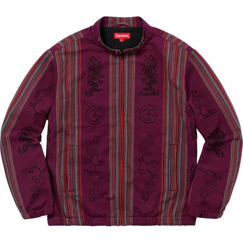Woven Striped Batik Jacket - spring/summer 2018 - Supreme
