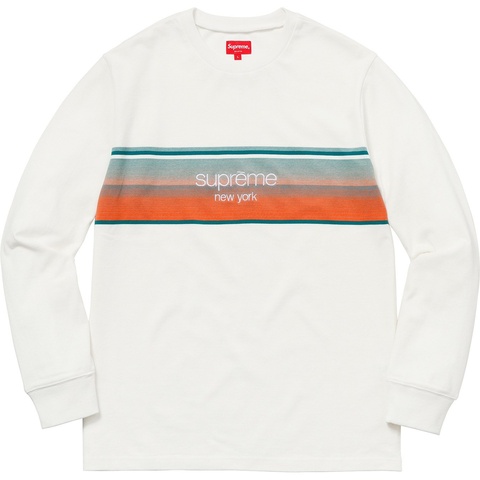 Supreme Shadow Stripe L/S Top - Colorway