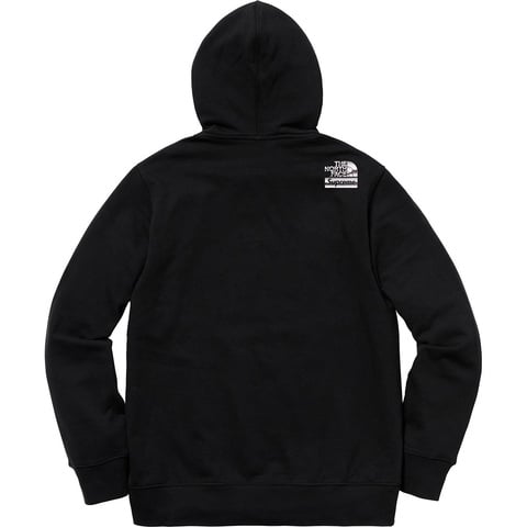 Supreme®/The North Face® Metallic Logo Hooded Sweatshirt - Supreme