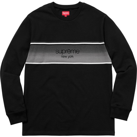 Supreme Shadow Stripe L/S Top - Colorway