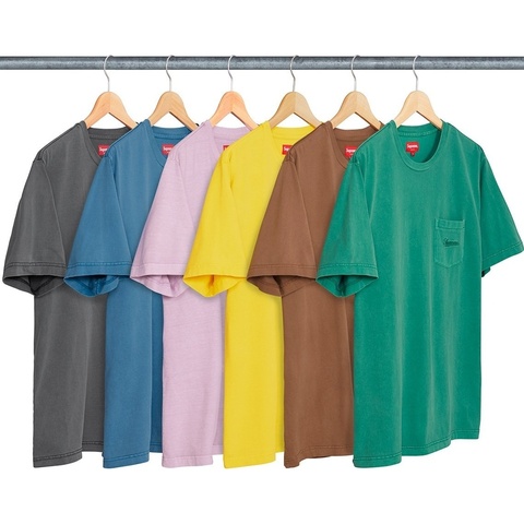 Supreme Overdyed Pocket Tee - $58.00