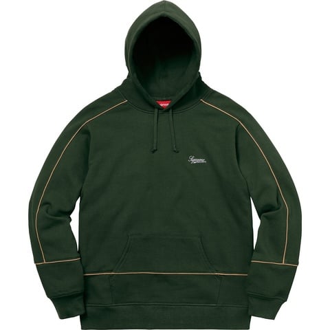 Supreme Piping Hooded Sweatshirt - Colorway