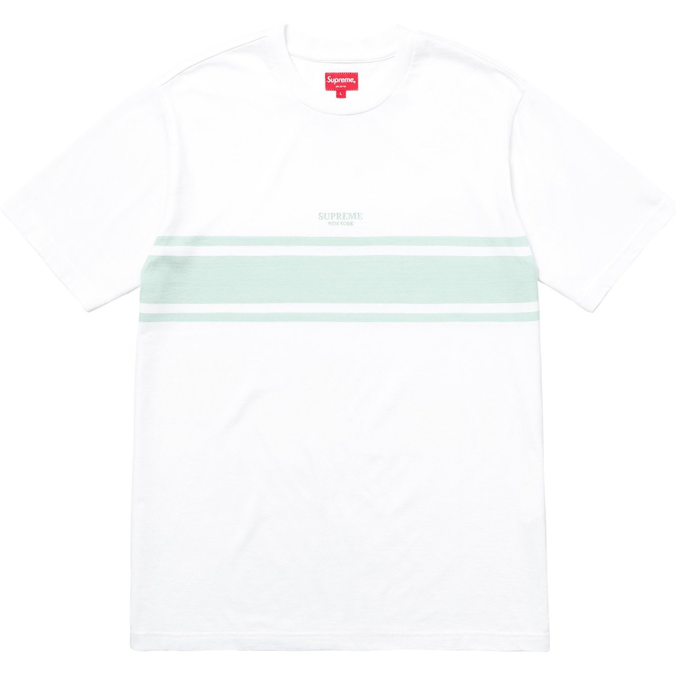 Supreme Stripe Tee (SS18) - $88