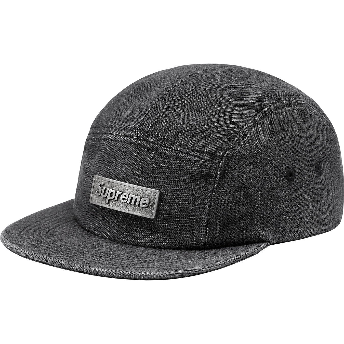 Supreme Metal Plate Camp Cap (SS18) - $54