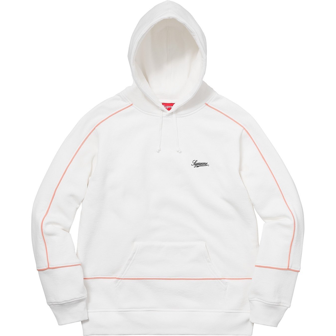 Supreme Piping Hooded Sweatshirt (SS18) - $148