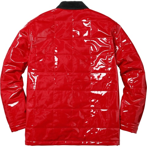 Supreme Quilted Patent Vinyl Work Jacket - Colorway