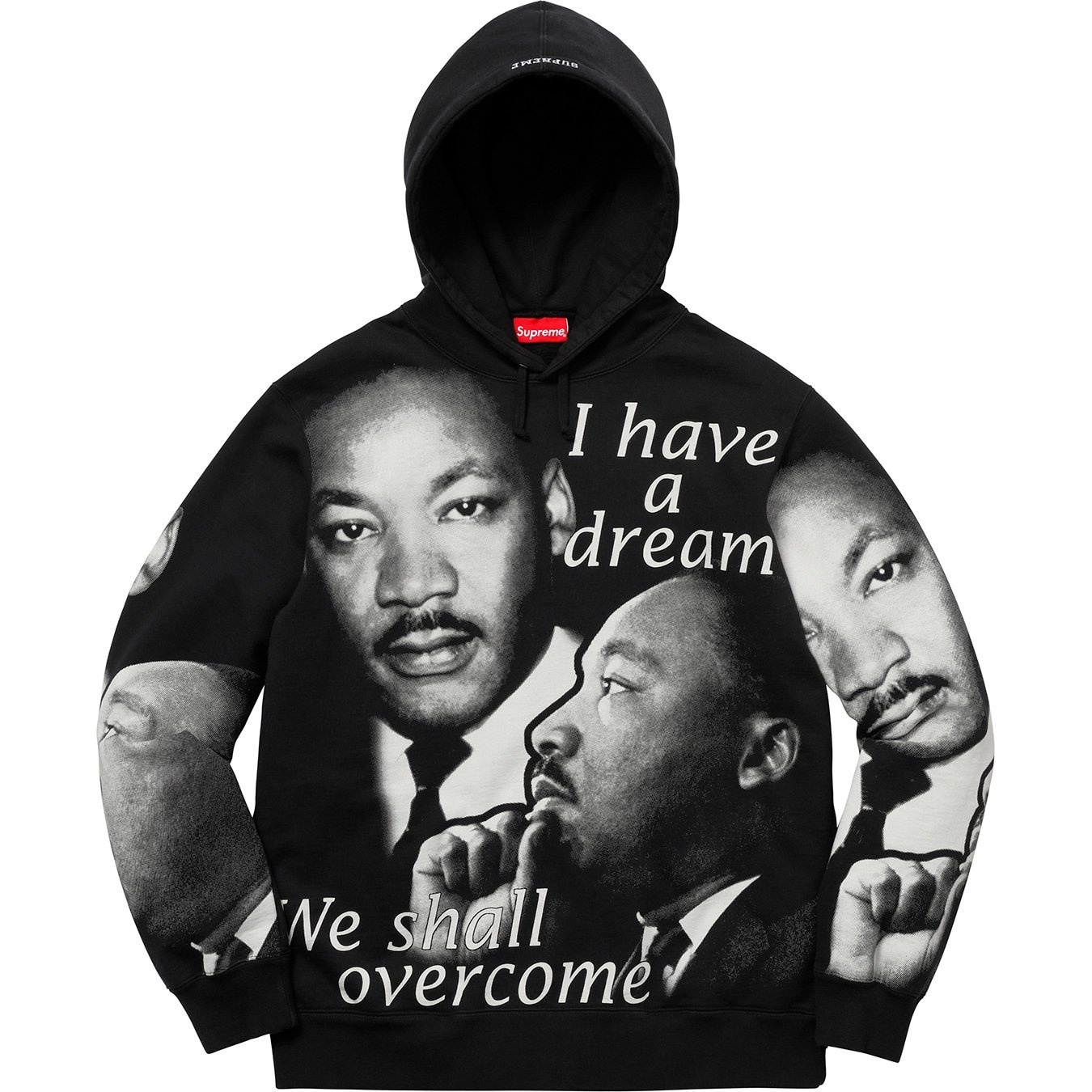 Supreme MLK Hooded Sweatshirt (SS18) - $188