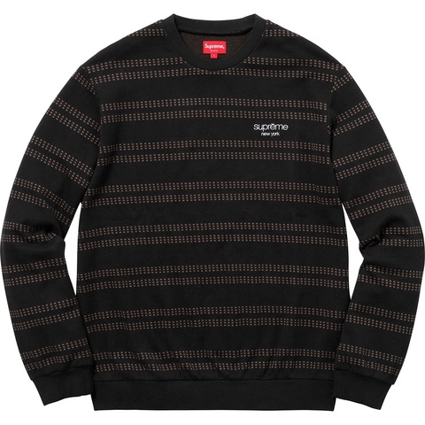 Supreme Dash Stripe Crewneck - Colorway