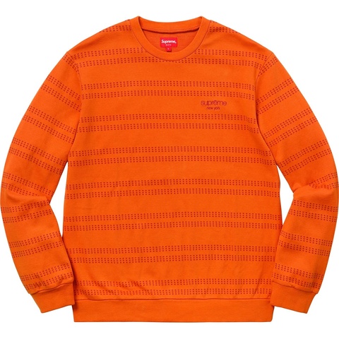 Supreme Dash Stripe Crewneck - Colorway