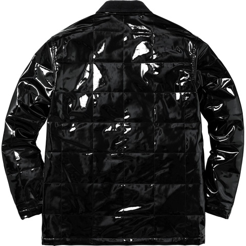 Supreme Quilted Patent Vinyl Work Jacket - Colorway