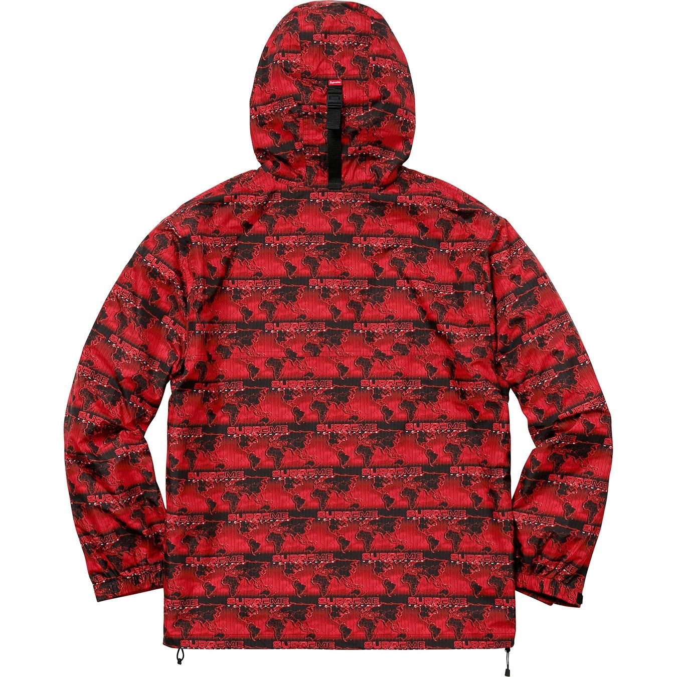 Supreme World Famous Taped Seam Hooded Pullover (SS18) - $328