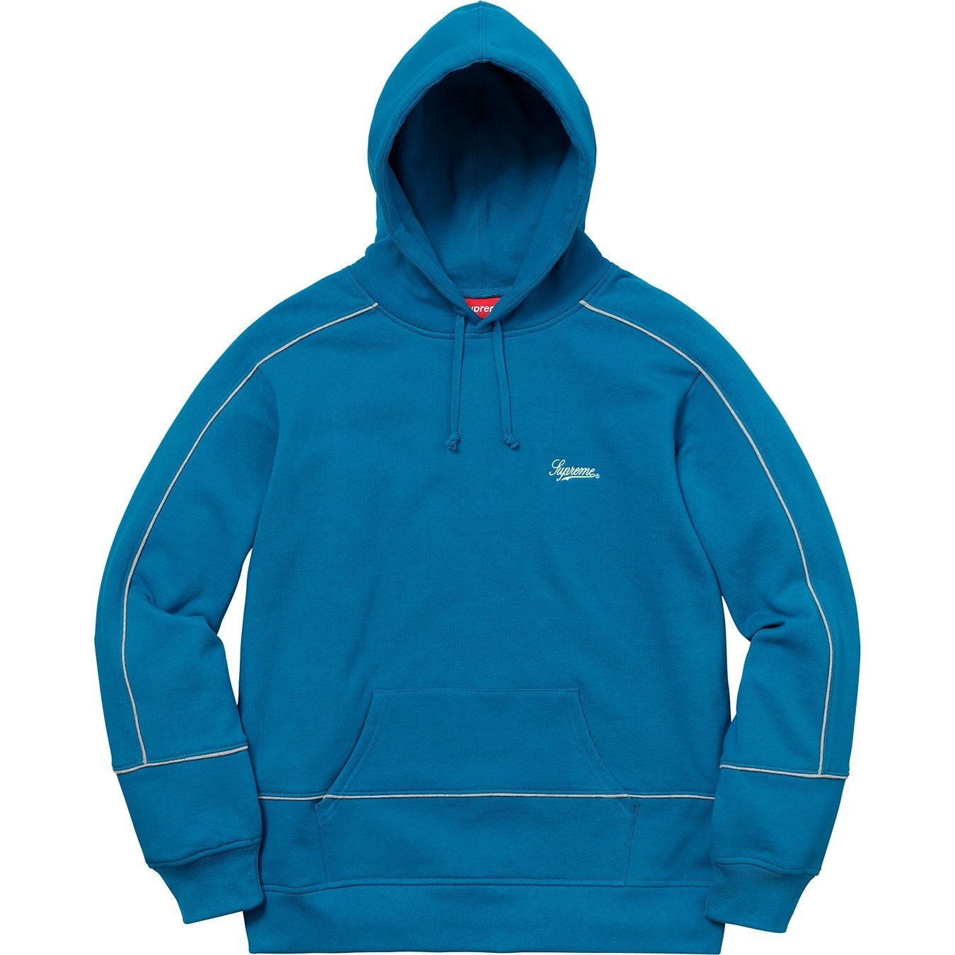 Supreme Piping Hooded Sweatshirt (SS18) - $148