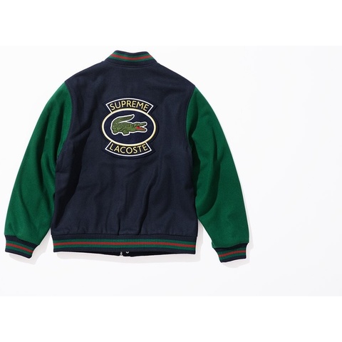 Supreme Supreme®/LACOSTE Wool Varsity Jacket - Colorway
