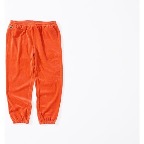 Supreme®/LACOSTE Velour Track Pant - Supreme