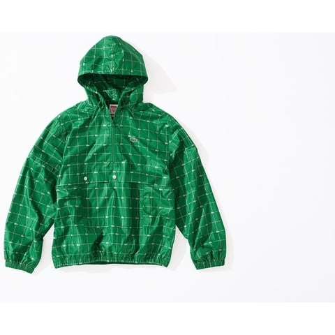 Supreme Supreme®/LACOSTE Reflective Grid Nylon Anorak - Colorway