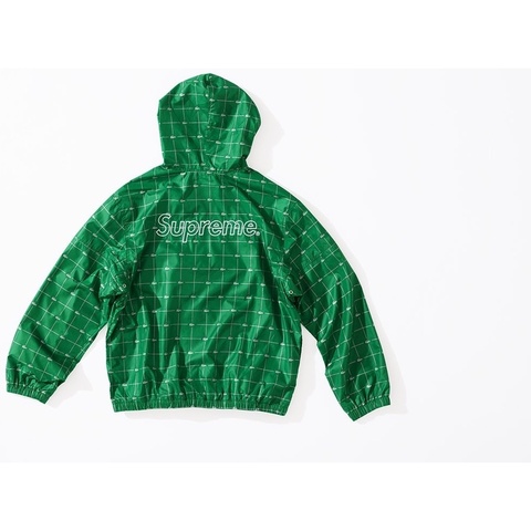 Supreme Supreme®/LACOSTE Reflective Grid Nylon Anorak - Colorway