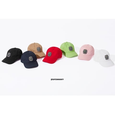 Supreme Supreme®/LACOSTE Twill 6-Panel - $58.00