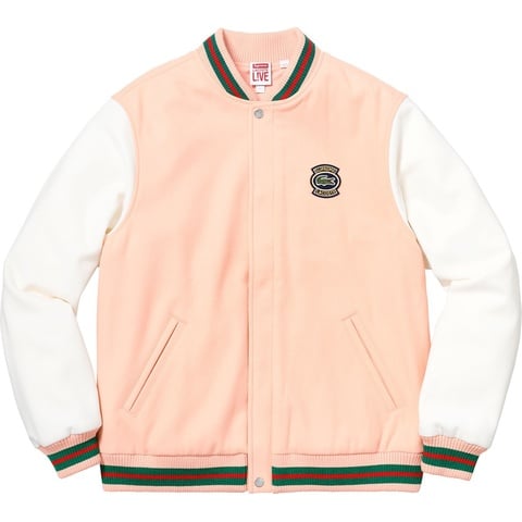 Supreme®/LACOSTE Wool Varsity Jacket - Supreme