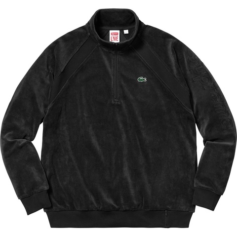 Supreme Supreme®/LACOSTE Velour Half-Zip Track Top - Colorway