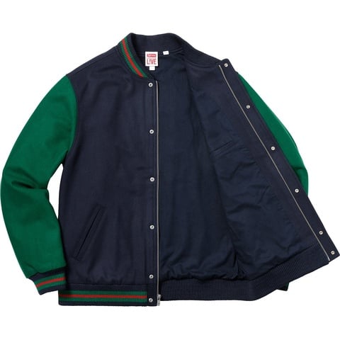 Supreme®/LACOSTE Wool Varsity Jacket - Supreme