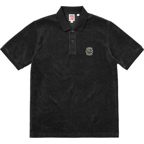 Supreme®/LACOSTE Velour Polo - spring/summer 2018 - Supreme