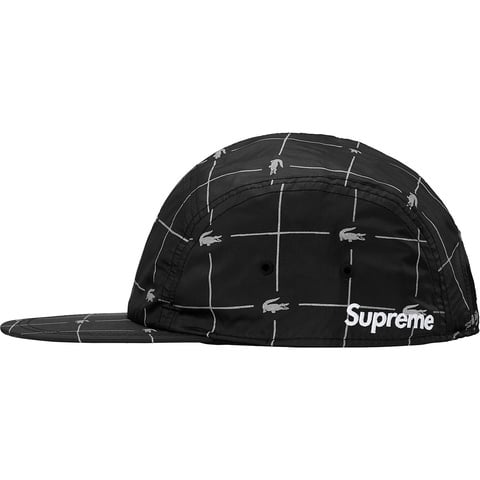 Supreme Supreme®/LACOSTE Reflective Grid Nylon Camp Cap - Colorway