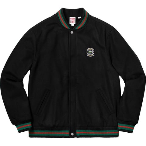 Supreme®/LACOSTE Wool Varsity Jacket - Supreme